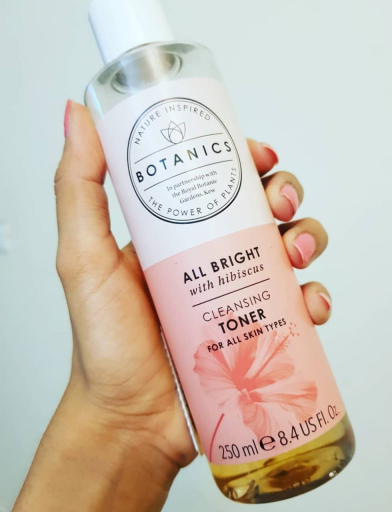 Boots Botanics All Bright Cleansing Toner Review Pros & Cons